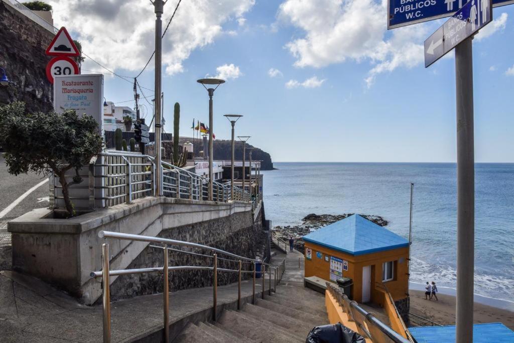 Apartament Sardina Near The Beach With Pool And Wifi E Galdar Ngoại thất bức ảnh